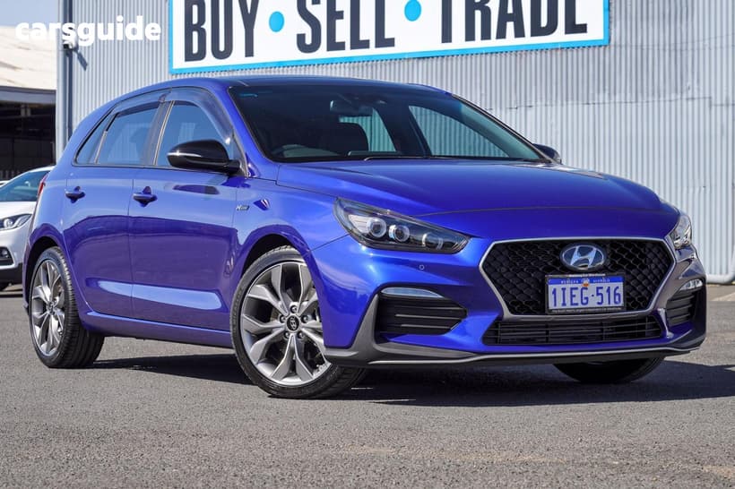 Blue 2023 Hyundai I30 Hatchback N Line Prm Mhev
