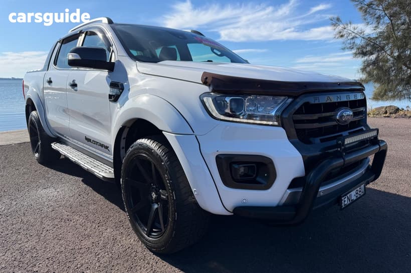 White 2021 Ford Ranger Double Cab Pick Up Wildtrak 3.2 (4X4)
