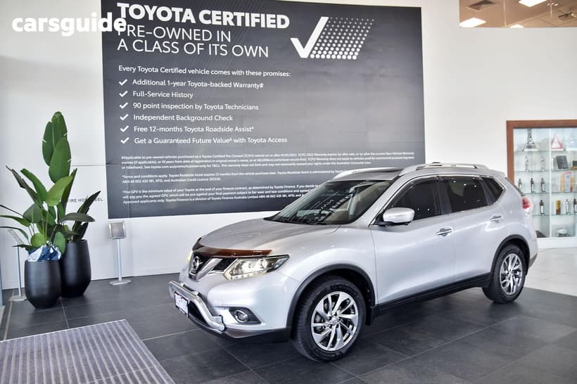 Silver 2014 Nissan X-Trail Wagon Ti (4X4)