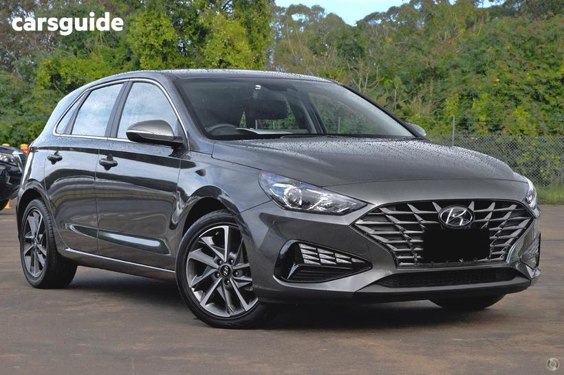 Grey 2023 Hyundai I30 Hatchback Elite