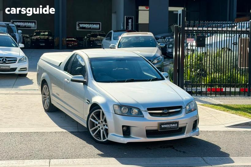 Silver 2008 Holden Commodore Utility Ss-V