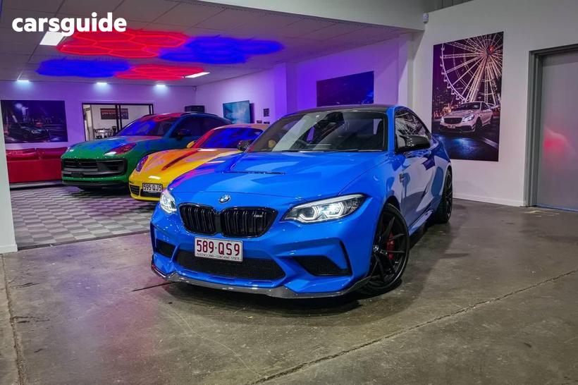 Blue 2020 BMW M2 Coupe Cs