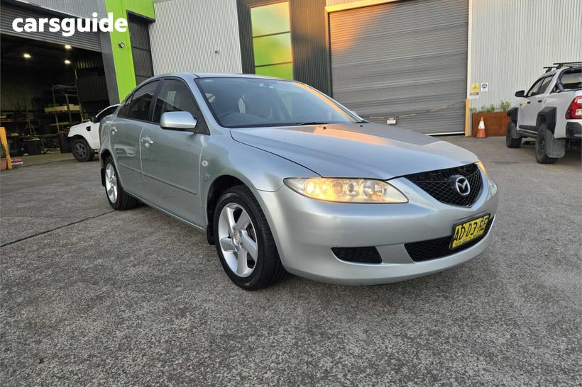 Silver 2004 Mazda 6 Wagon Classic