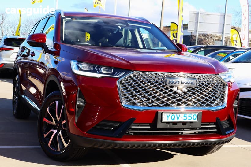 Red 2023 GWM Haval H6 Wagon Lux
