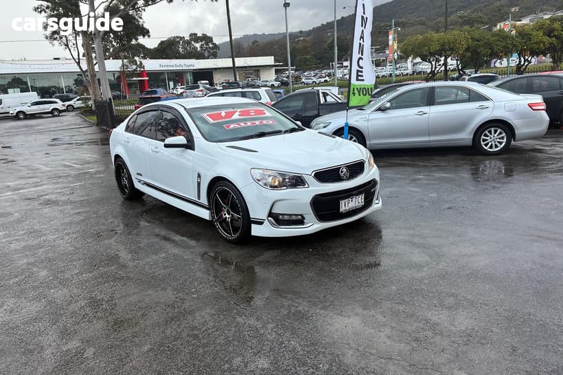 White 2017 Holden Commodore Sedan Ss