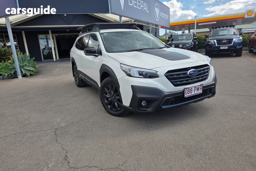 White 2025 Subaru Outback Wagon Awd Sport Xt Onyx