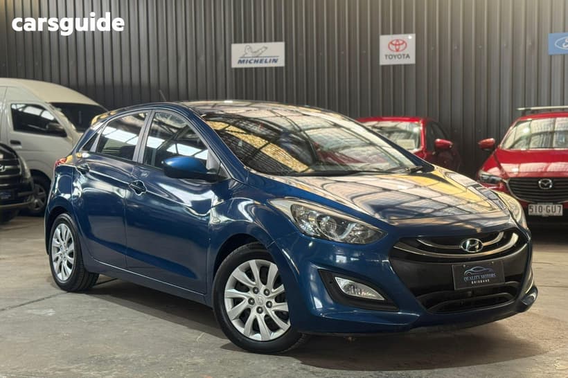 Blue 2014 Hyundai I30 Hatchback Active 1.6 Crdi