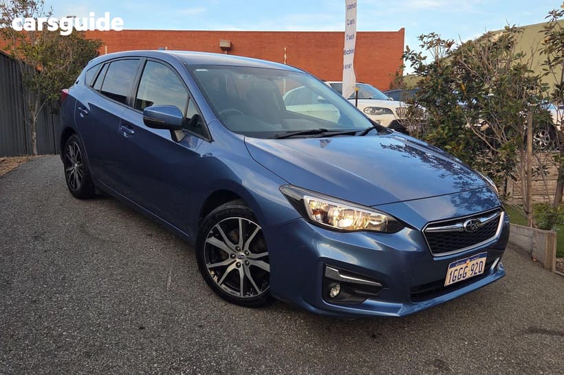 Blue 2017 Subaru Impreza Hatchback 2.0I-L (Awd)
