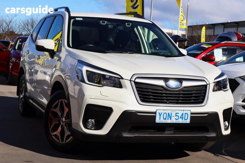 White 2021 Subaru Forester Wagon 2.5I (Awd)