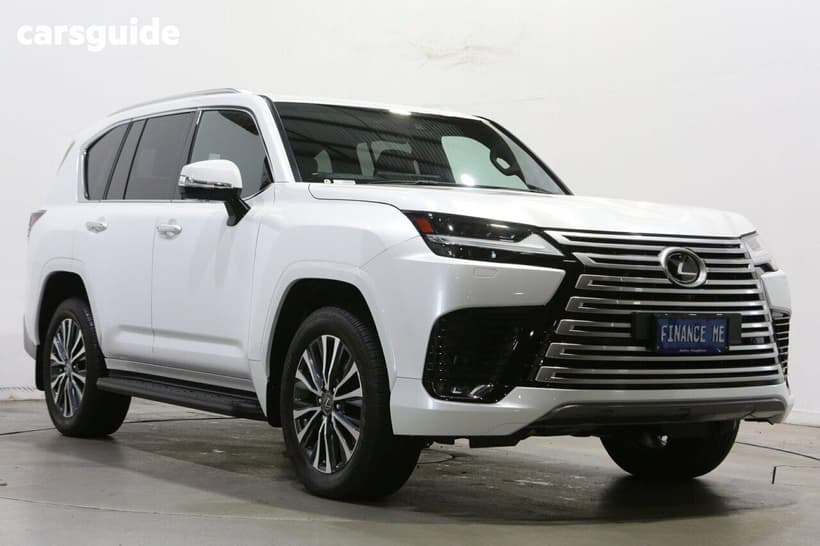 White 2022 Lexus LX500D Wagon