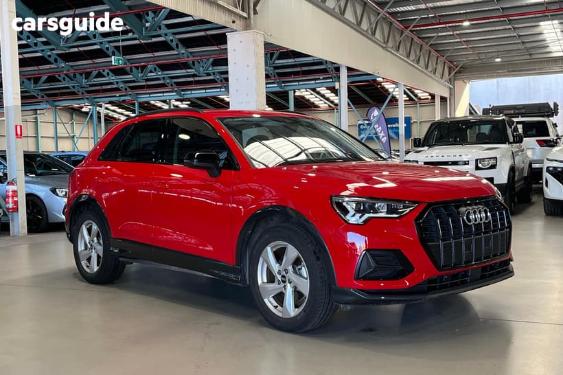 Red 2023 Audi Q3 Wagon 35 Tfsi