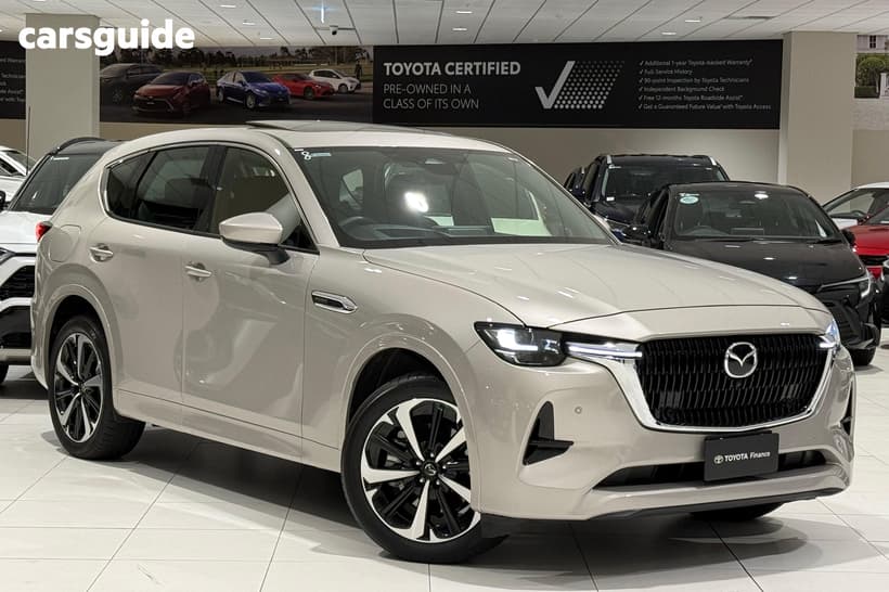 Gold 2024 Mazda CX-60 Wagon P50E Azami Phev