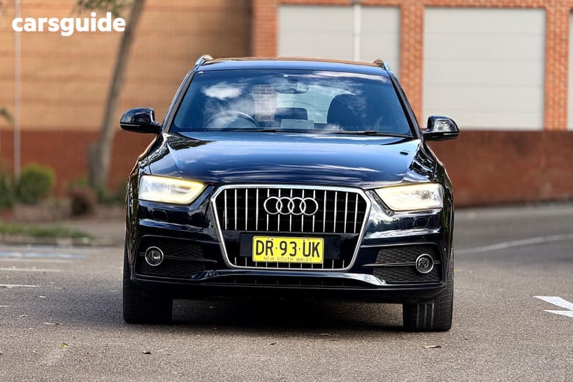 Black 2013 Audi Q3 Wagon 2.0 Tfsi Quattro (125Kw)