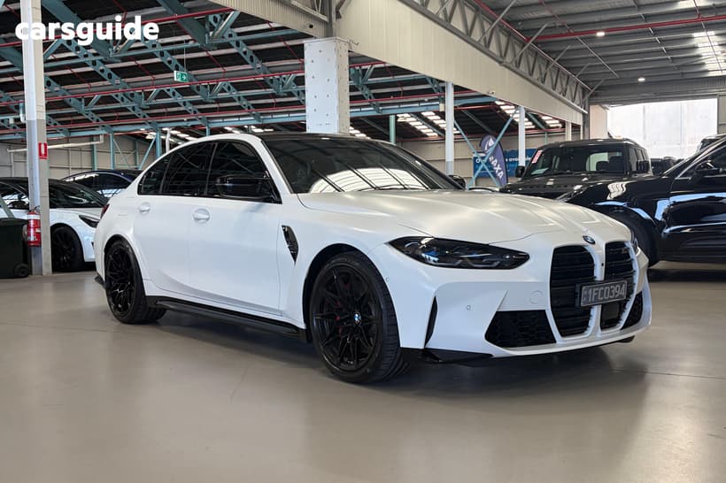 White 2024 BMW M3 Sedan Competition
