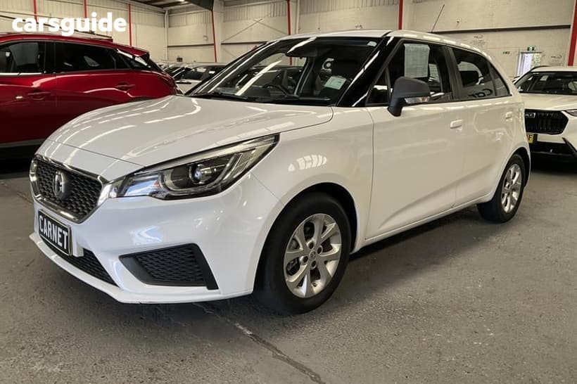 White 2023 MG MG3 Hatchback Core (With Navigation)