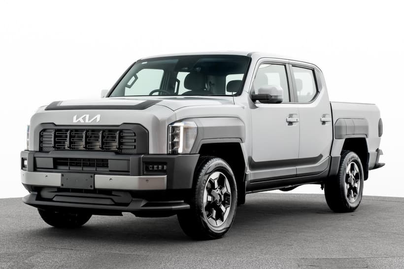 Grey 2025 Kia Tasman Double Cab Pick Up Sx+ (4X4) (0.9T) Body Fender