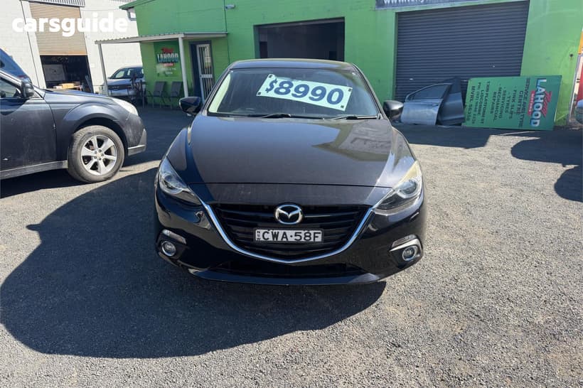 Black 2014 Mazda 3 Hatchback Sp25 Gt