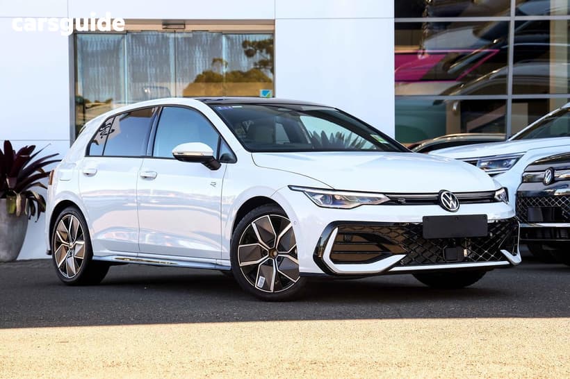 White 2025 Volkswagen Golf Hatchback R-Line