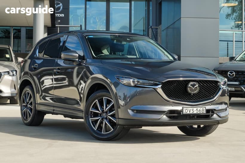 Grey 2018 Mazda CX-5 Wagon Akera (4X4)
