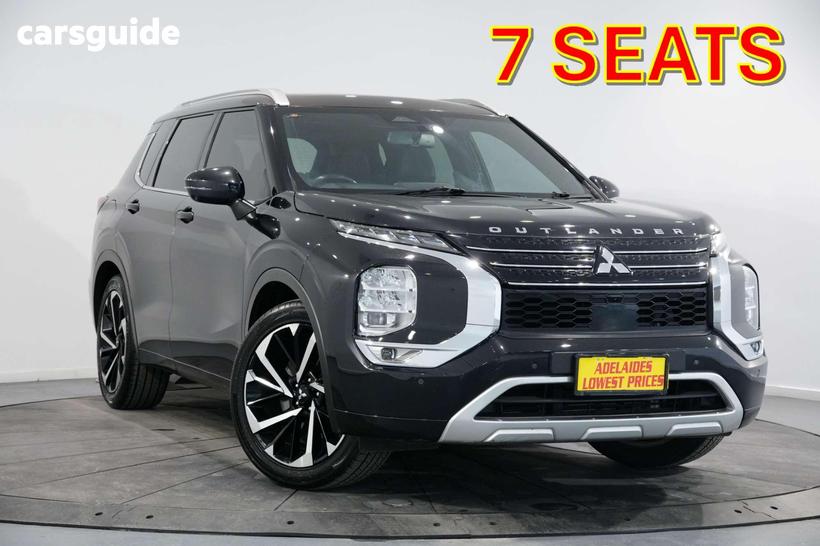 Black 2021 Mitsubishi Outlander Wagon Exceed Tourer 7 Seat (Awd)