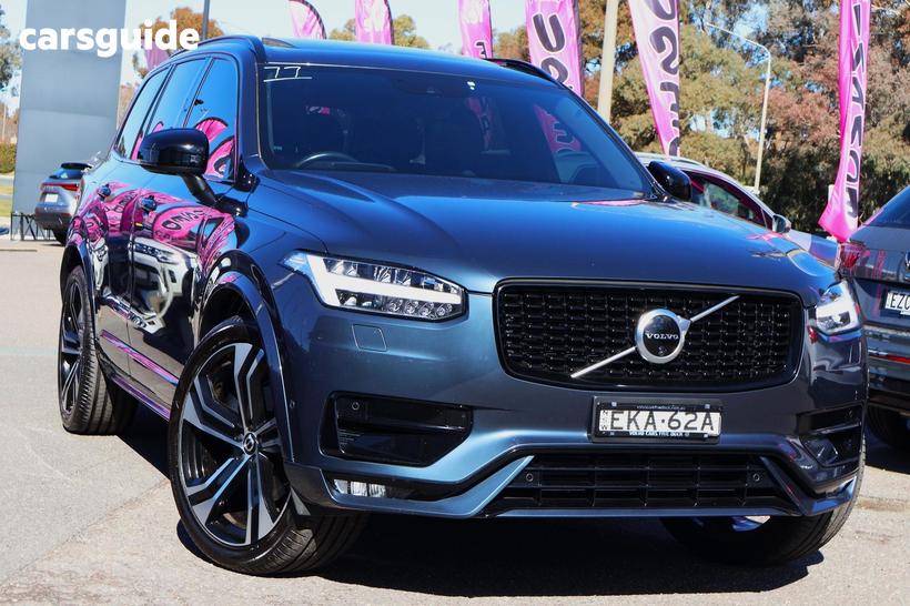 Blue 2020 Volvo XC90 Wagon T6 R-Design (Awd)