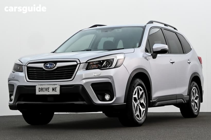 Silver 2021 Subaru Forester Wagon 2.5I (Awd)