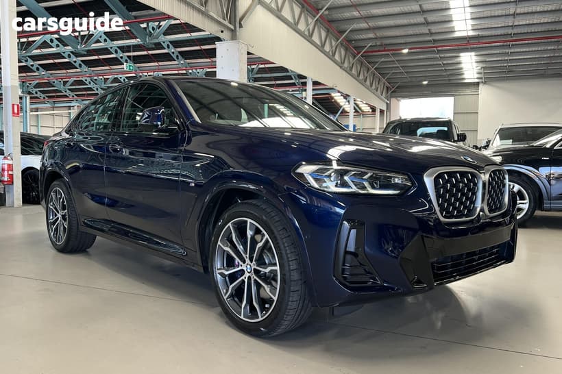 Blue 2022 BMW X4 Coupe Xdrive30I M Sport