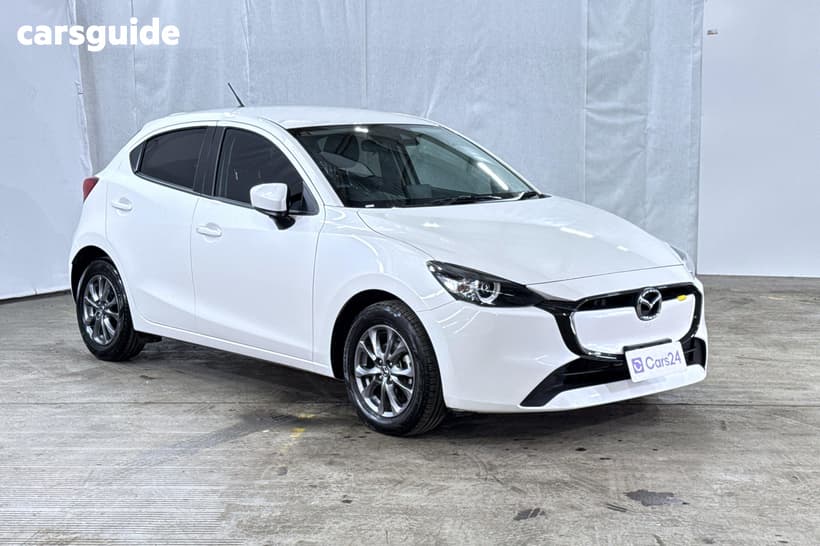 White 2024 Mazda 2 Hatchback G15 Pure