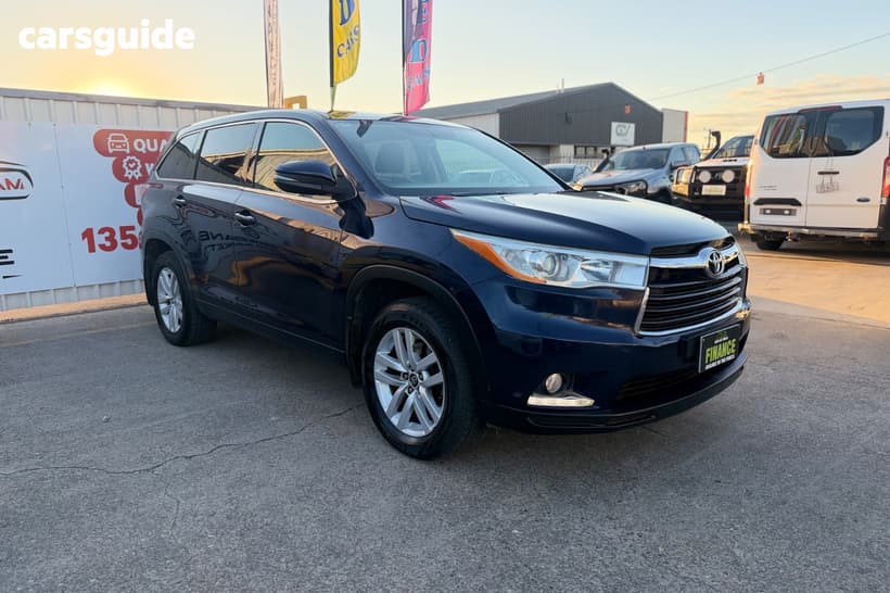 Blue 2016 Toyota Kluger Wagon Gx (4X4)