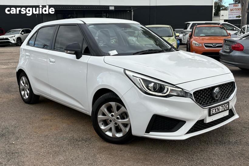 White 2021 MG MG3 Hatch