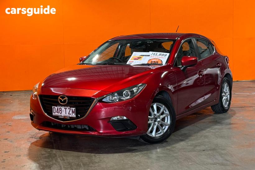 Red 2014 Mazda 3 Hatchback Touring