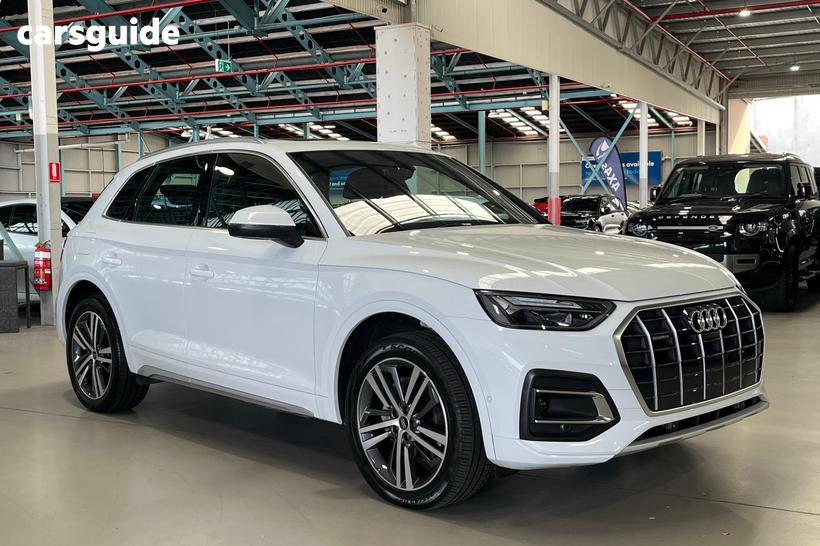 White 2025 Audi Q5 Wagon 40 Tdi Quattro Sport Mhev