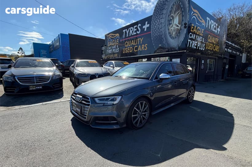 Grey 2016 Audi S3 Hatchback Sportback 2.0 Tfsi S Tronic