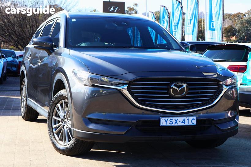 Grey 2018 Mazda CX-8 Wagon Sport (Awd)