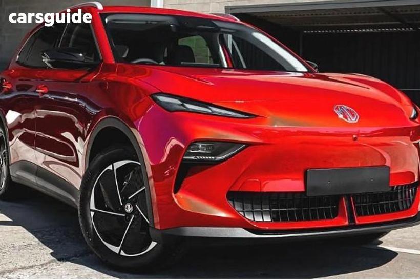 Red 2026 MG MGS5 EV Wagon Essence 62
