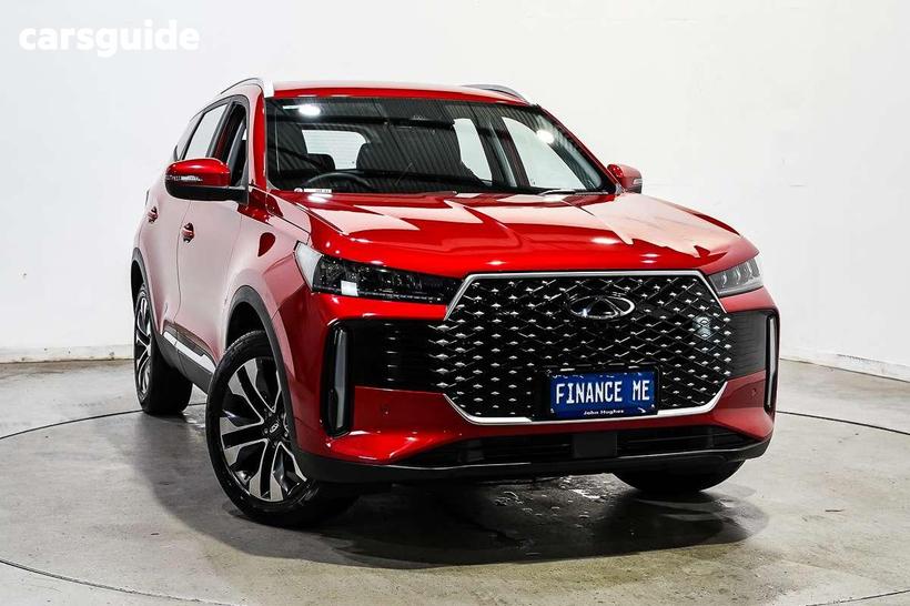 Red 2025 Chery Tiggo 4 Wagon Ultimate