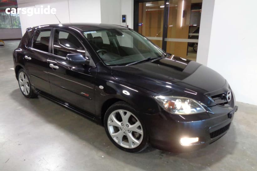 Black 2007 Mazda 3 Hatchback Sp23