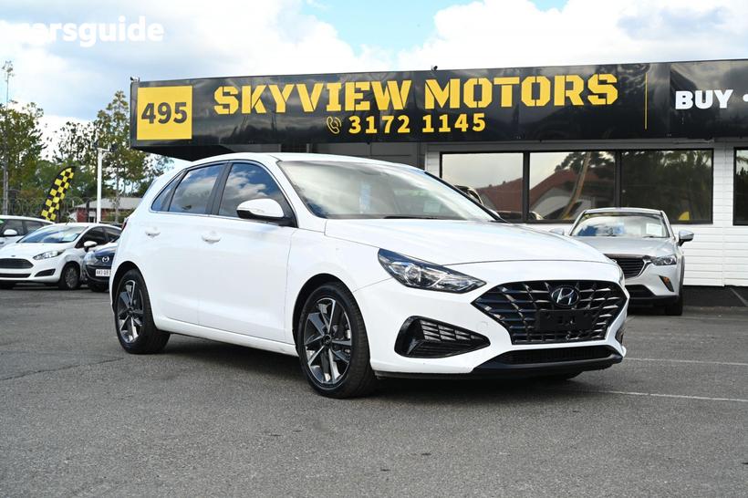 White 2022 Hyundai I30 Hatchback Active