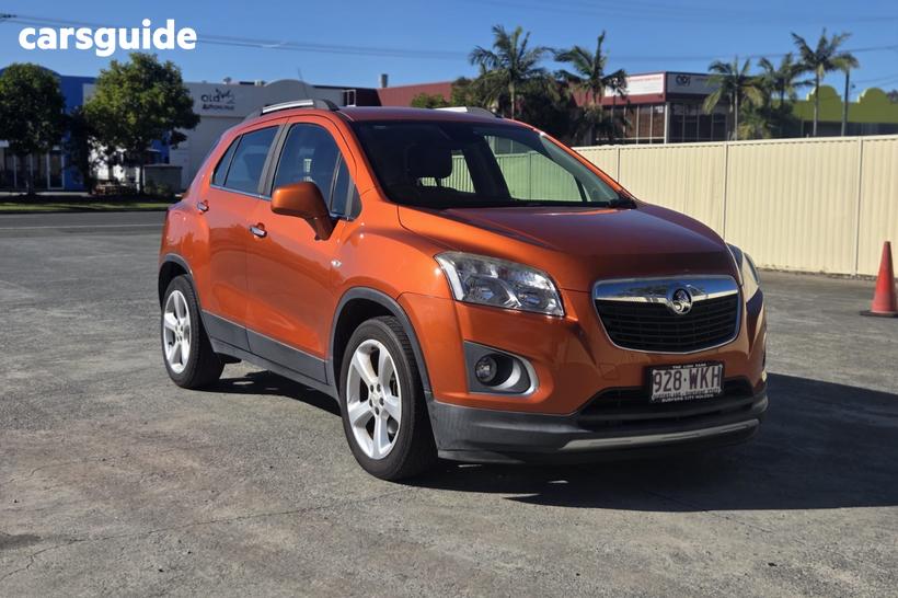 Orange 2016 Holden Trax Wagon Ltz