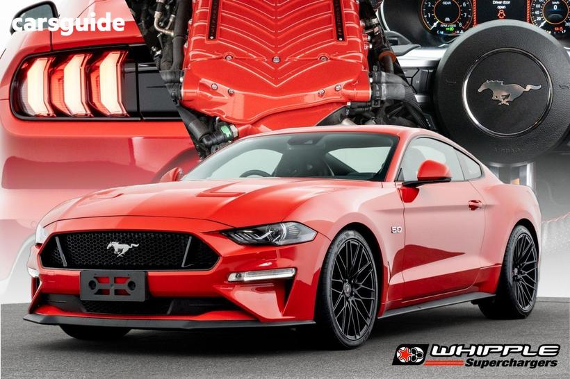 Red 2018 Ford Mustang Coupe Fastback Gt 5.0 V8