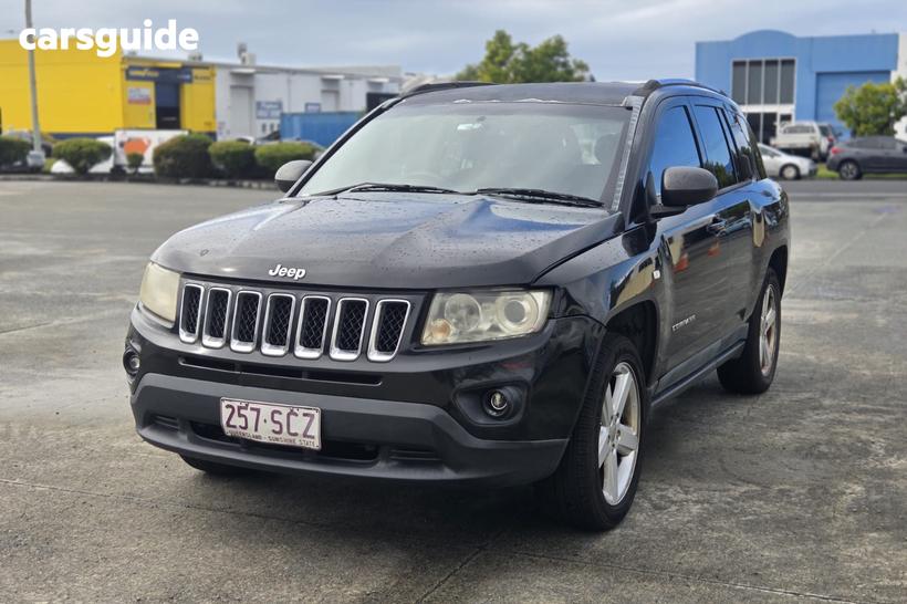 Black 2012 Jeep Compass Wagon Limited (4X4)