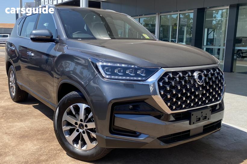 Grey 2025 KGM Rexton SUV ELX 4X4