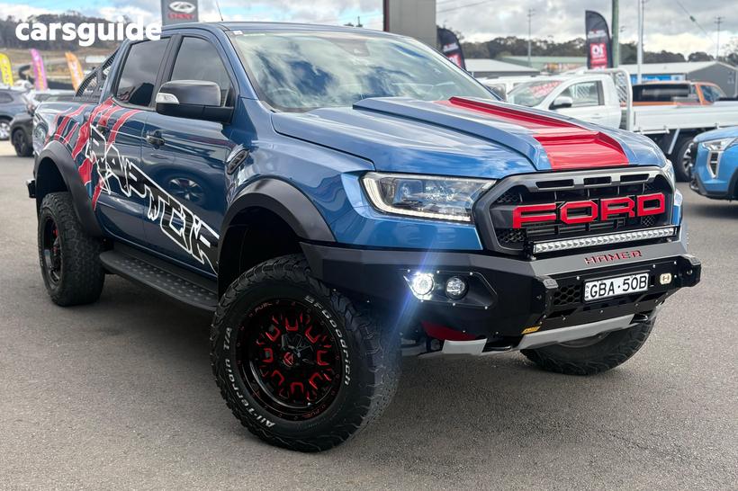 Blue 2020 Ford Ranger Double Cab Pick Up Raptor 2.0 (4X4)