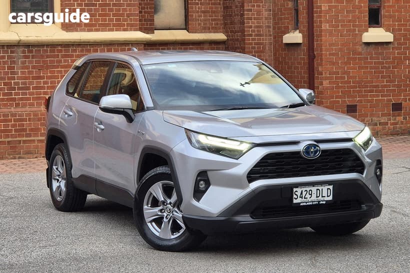 Silver 2024 Toyota RAV4 Wagon Gx (2Wd) Hybrid