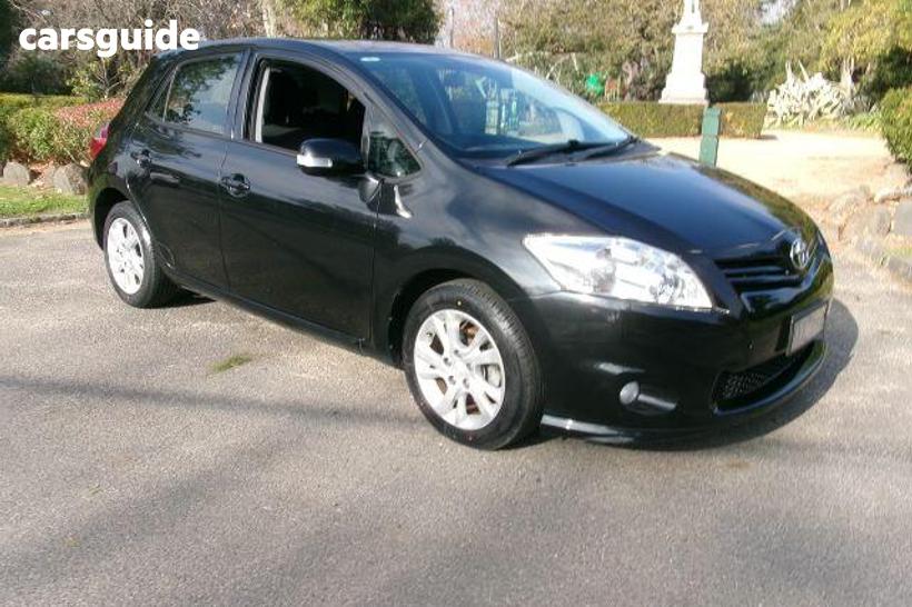 Black 2011 Toyota Corolla Hatchback Ascent Sport