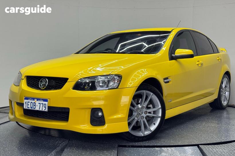 Yellow 2010 Holden Commodore Sedan Ss-V
