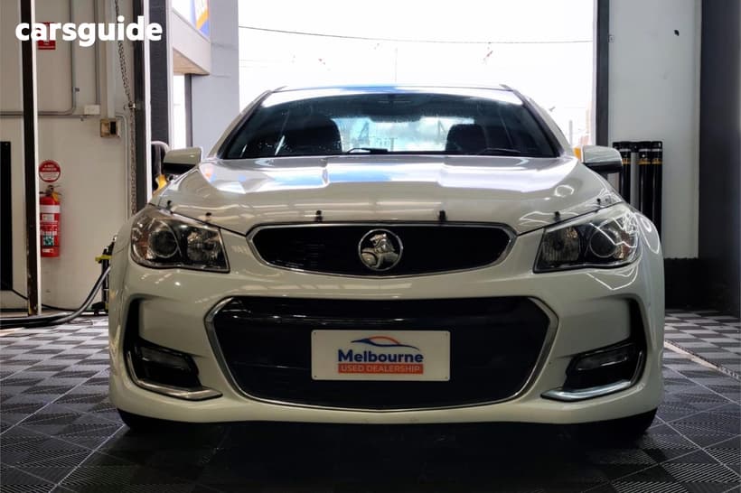 White 2016 Holden Commodore Sportswagon Sv6