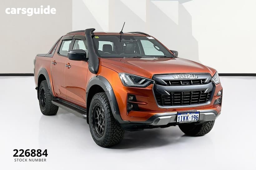 Orange 2020 Isuzu D-MAX Crew Cab Utility X-Terrain (4X4)