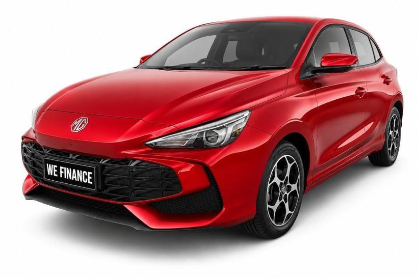 Red 2025 MG MG3 Hatchback Excite