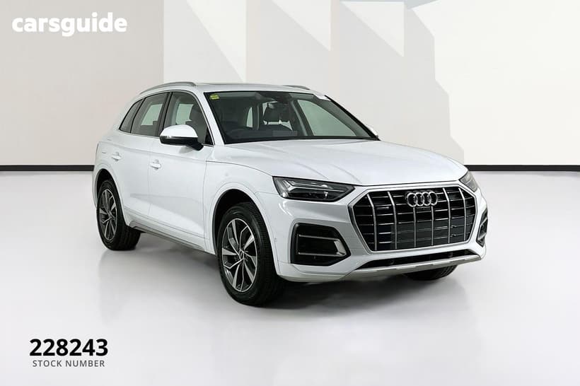 White 2021 Audi Q5 Wagon 40 Tdi Quattro Mhev